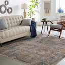 Mirabel MBE-2303 Cream / Dark Blue Rug