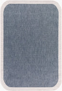 Miami Beach MBH-2300 Blue / Cream Rug