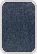 Miami Beach MBH-2301 Cream / Dark Blue Rug