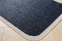 Miami Beach MBH-2301 Cream / Dark Blue Rug