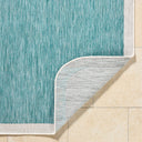 Miami Beach MBH-2303 Aqua / Cream Rug