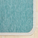Miami Beach MBH-2303 Aqua / Cream Rug