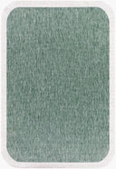 Miami Beach MBH-2304 Cream / Medium Green Rug