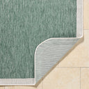 Miami Beach MBH-2304 Cream / Medium Green Rug