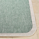 Miami Beach MBH-2304 Cream / Medium Green Rug