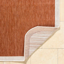 Miami Beach MBH-2305 Burnt Orange / Cream Rug