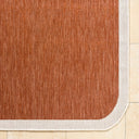 Miami Beach MBH-2305 Burnt Orange / Cream Rug