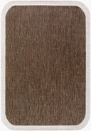 Miami Beach MBH-2307 Cream / Dark Brown Rug