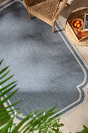 Miami Beach MBH-2308 Blue / Cream Rug