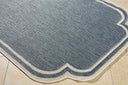Miami Beach MBH-2308 Blue / Cream Rug