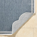 Miami Beach MBH-2308 Blue / Cream Rug