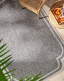 Miami Beach MBH-2310 Charcoal / Cream Rug