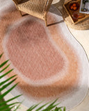 Miami Beach MBH-2317 Burnt Orange / Cream Rug