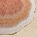 Miami Beach MBH-2317 Burnt Orange / Cream Rug