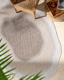 Miami Beach MBH-2318 Cream / Dark Brown Rug