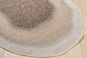 Miami Beach MBH-2318 Cream / Dark Brown Rug