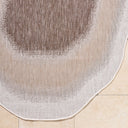 Miami Beach MBH-2318 Cream / Dark Brown Rug