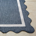 Miami Beach MBH-2320 Cream / Dark Blue Rug