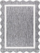 Miami Beach MBH-2322 Charcoal / Cream Rug