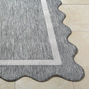 Miami Beach MBH-2322 Charcoal / Cream Rug