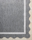 Miami Beach MBH-2322 Charcoal / Cream Rug