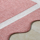Miami Beach MBH-2324 Cream / Rose Rug
