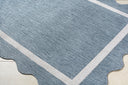 Miami Beach MBH-2325 Blue / Cream Rug