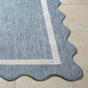 Miami Beach MBH-2325 Blue / Cream Rug