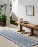 Miami Beach MBH-2325 Blue / Cream Rug