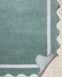 Miami Beach MBH-2326 Cream / Medium Green Rug