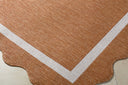 Miami Beach MBH-2327 Cream / Rust Rug