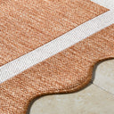 Miami Beach MBH-2327 Cream / Rust Rug