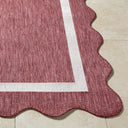 Miami Beach MBH-2328 Burgandy / Cream Rug