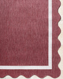 Miami Beach MBH-2328 Burgandy / Cream Rug