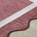 Miami Beach MBH-2328 Burgandy / Cream Rug