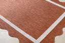 Miami Beach MBH-2329 Cream / Rust Rug