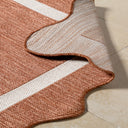 Miami Beach MBH-2329 Cream / Rust Rug
