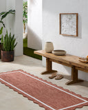 Miami Beach MBH-2329 Cream / Rust Rug