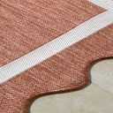 Miami Beach MBH-2329 Cream / Rust Rug