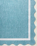 Miami Beach MBH-2330 Aqua / Cream Rug