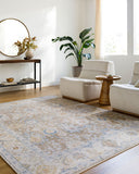 Marlon MLO-2307 Beige / Dark Blue Rug