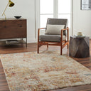 Mona Lisa MNI-2300 Burgandy / Dark Blue Rug