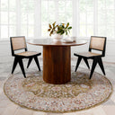 Mona Lisa MNI-2304 Burgandy / Dark Blue Rug