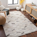 Medora MOD-1008 Cream / Dark Brown Rug