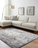 Merengue MRG-2303 Charcoal / Light Brown Rug