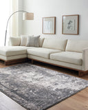 Merengue MRG-2305 Charcoal / Light Brown Rug