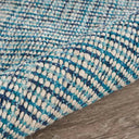 Natural 81433BIL Bleach/Ivory Blue Rug
