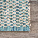 Natural 81436BIL Bleach/Ivory Blue Rug