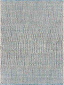 Natural 81436BIL Bleach/Ivory Blue Rug