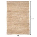 Natural 82400CIR Cream Ivory Rug